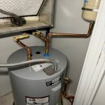 New water heater installed by Aaron Services