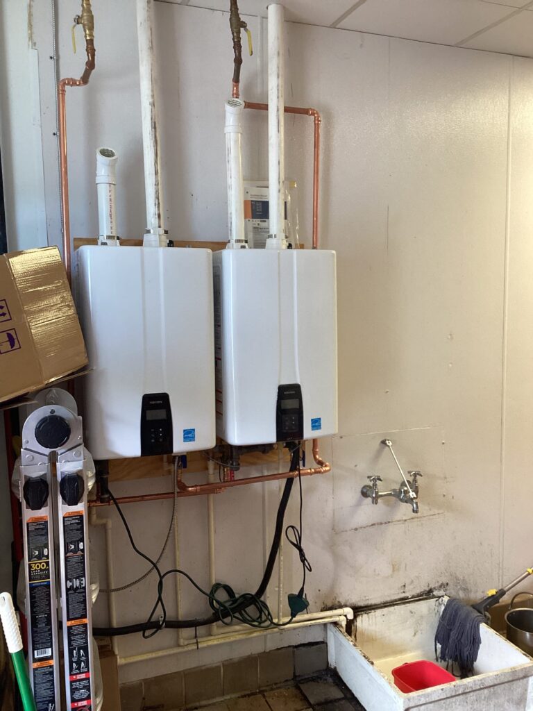 dual tankless water heaters