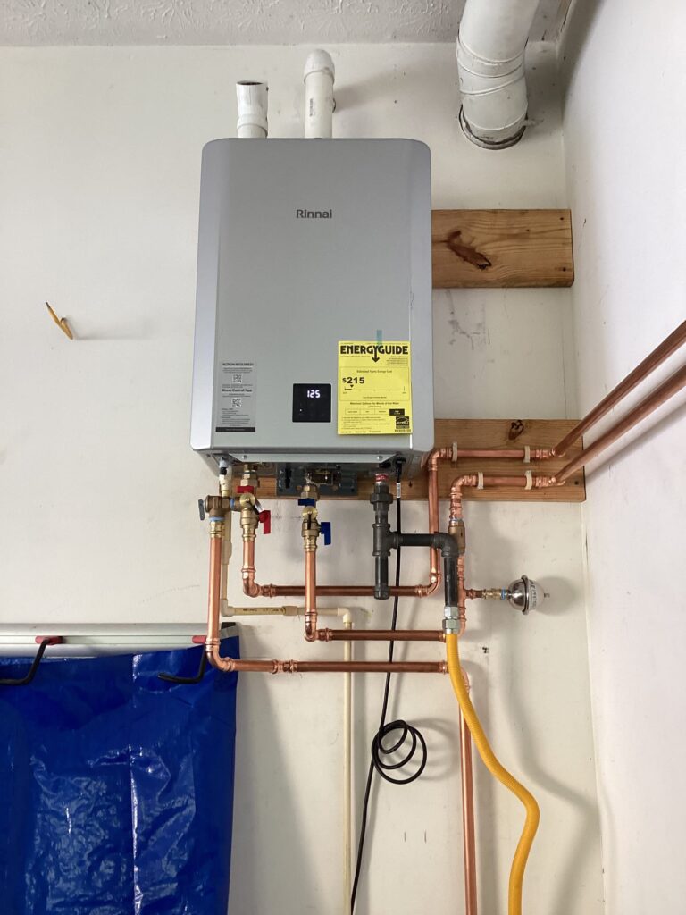 Rinnai tankless water heater