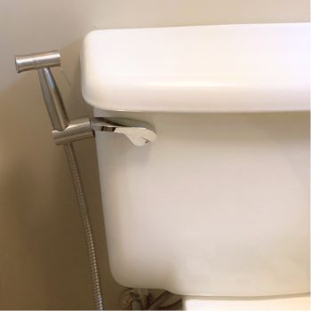 simple bidet attachment for a toilet bidet combo