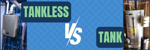 tankless vs. tank water heaters: comparing your hot water options